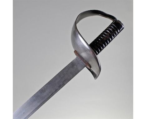 Naval cutlass, 1889 pattern, by Wilkinson Sword Company, London, dated 91, blade 73cm long