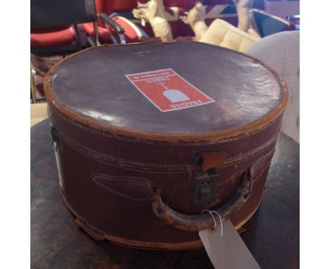 A collection of vintage luggage