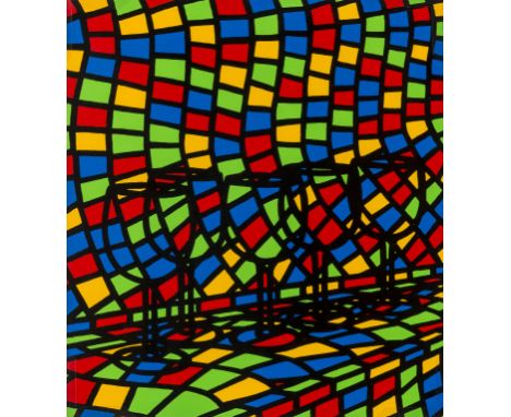 δ Patrick Caulfield (1936-2005)Three plates from Jules LaForgue (Cristea 38h, 38r, 38s)Three screenprints in colours, 1972, a