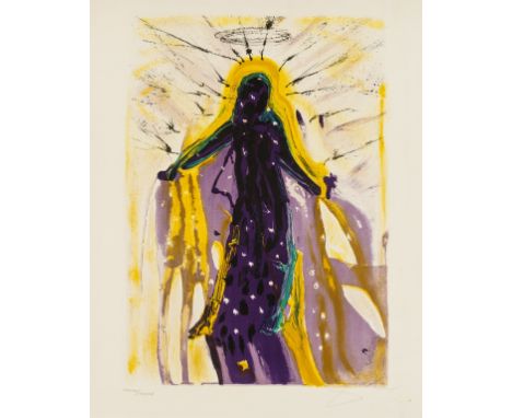 δ Salvador Dali (1904-1989)The Snow King (Field 66-6A; M&amp;L 1165b)Lithograph printed in colours, 1966, signed and numbered