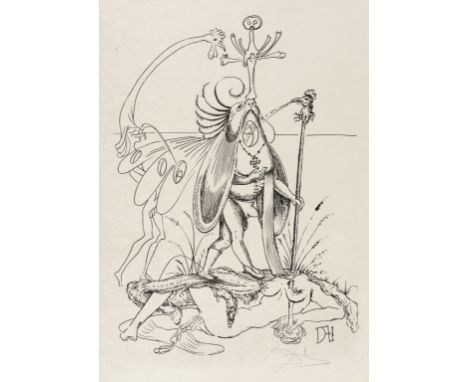 δ Salvador Dali (1904-1989)From 'Les Songes drolatiques de Pantagruel' (Field 73-7-R; M&amp;L 1398d)Lithograph, 1973, signed 