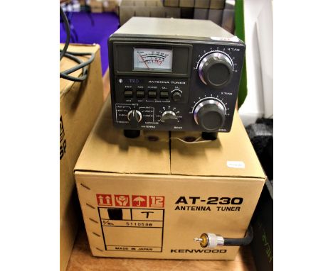 A Trio AT 230 Antenna Tuner - boxed as new  - a rare item