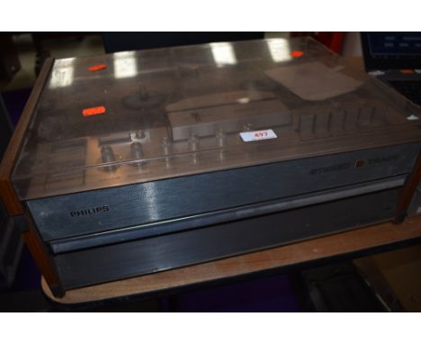 A reel to reel four track tape recorder by Philips