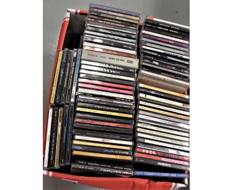 Approximately one hundred and twenty compact discs, rock, pop, dance , Indie and more.