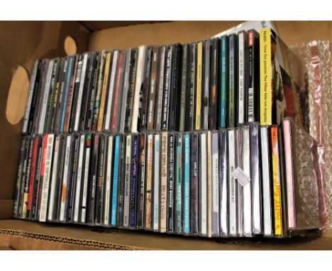 A lot of dance, hip hop, rap and related compact discs.