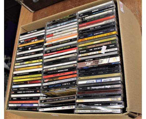 A lot of dance, hip hop, rap and related compact discs.