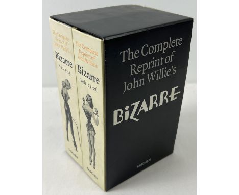 The Complete Reprint of John Willie's Bizarre 2 volume box set from Taschen, 1995, edited by Eric Kroll. Complete run of the 