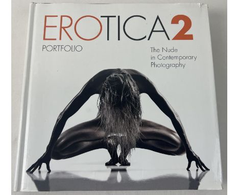 Erotica 2; The Nude in Contemporary Photography portfolio book from Art Photo Akt. Large hardback book of black &amp; white a