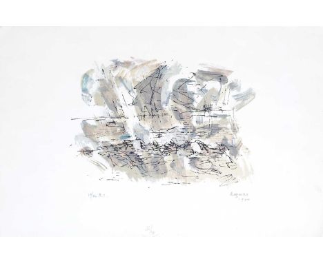 Jean Bazaine (1904-2001)
Hollande II, 1957
22/30 H.C, signed and numbered in pencil (lower)
lithograph on arches paper
41 x 2