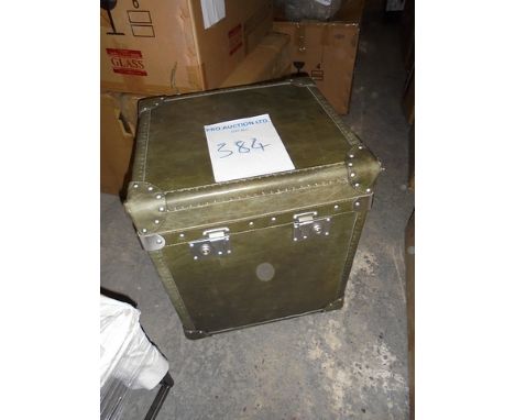 Oxford Student Trunk Library Green 49.5 X 45 X 57.5cm  The University Of Oxford Student Trunk Range Has Been Designed To Refl