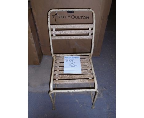 { Option of lots:  259, 260, 261 } Wimbledon Chair 52 X 45.7 X 84.5cm  Inspired By Vintage School Dining Chairs The Wimbledon