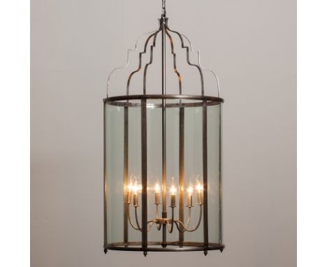 Ed Lantern Large Natural Uk Wiring 75 X 75 X 132.5cm  RRP  £1330