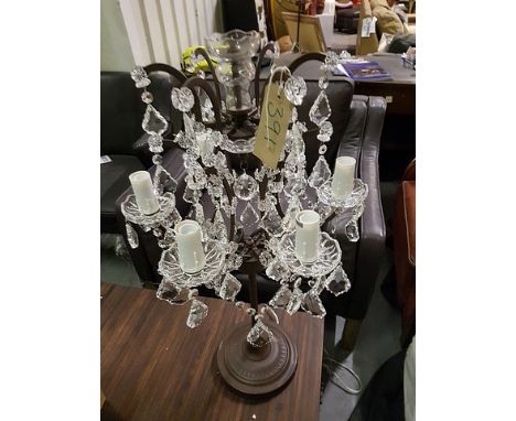Crystal Table Lamp 42 X 42 X 80 Cm