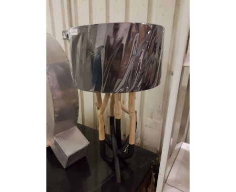 Bleu Nature Outline Table Lamp With Black Shade – L241. 50 x 50 x 70 cm Bleu Nature came of Frank Lefebvre’s unique vision of