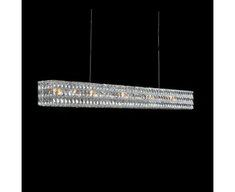 Galaxy Rectangular Pendant 155cm The Galaxy Lighting Range Is A Glamorous Interpretation Of 1970's Design. Offering A Suspend