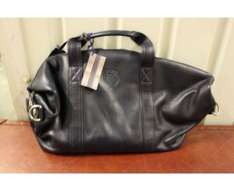 Oxford Sport Bag Navy Blue Ruggedly Sophisticated Leather Bags For Men And Women British Vintage-Inspired Personal Accessorie