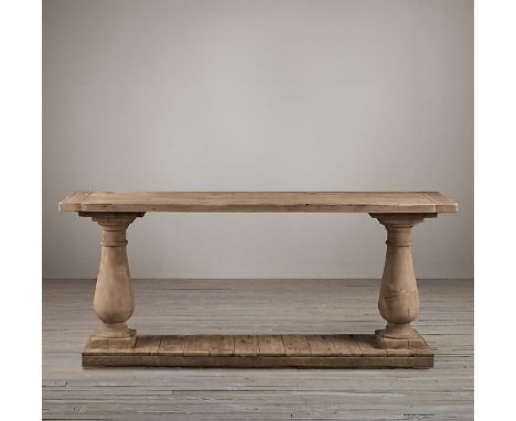 Balustrade Salvage Dining Table Base Only -  The Salvage Collection Tells An Inspiring Tale Of Ecological Conservation And Su