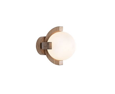 { Option of lots:  387, 387a } } } } A220 Moonbud Sconce Lighting Opaline & Pu.N.O(Uk) 30x28x30cm RRP  £ 720