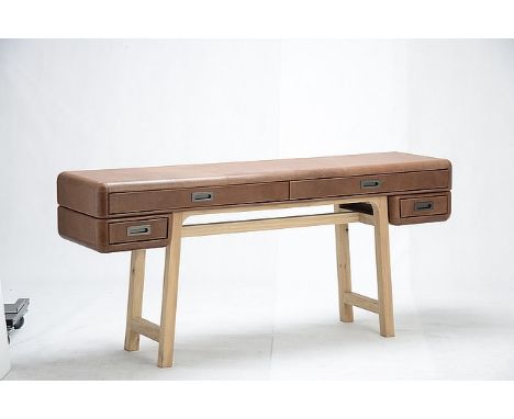 F282 Powood Console Table Coman & Bn.Natural Oak 180x47x82cm RRP  £ 4902