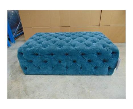 Benson Footstool Medium Vintage Moleskin Duck 130 X 80 X 43.5cm  The Benson Footstool Collection Encompasses All That The Des