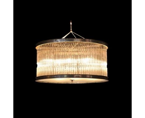 Rod Chandelier Natural  50 X 50 X 43cm  The Rod Collection Is A Modern Day Interpretation Of Venetian Murano Brass And Glass 