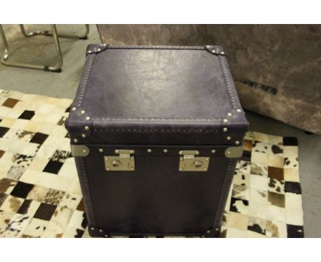 Oxford Student Trunk Library Blue 49.5 X 45 X 57.5cm  The University Of Oxford Student Trunk Range Has Been Designed To Refle