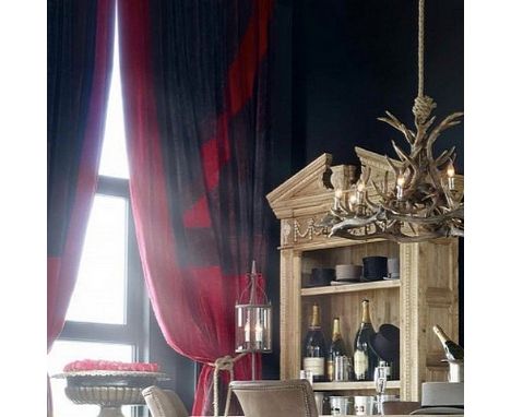 Curtains 137x366 Moleskin Union Jack (1pair)