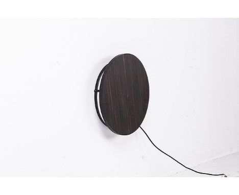 Crescent Round Large Sconce Lighting 42cm As.Ebony (Uk) 42x8x42cm RRP  £ 588