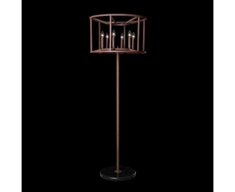 Crown Floor Lamp Natural  60 X 60 X 170cm The Crown Collection Is An Interpretation Of Industrial Design, Emphasizing Simplis