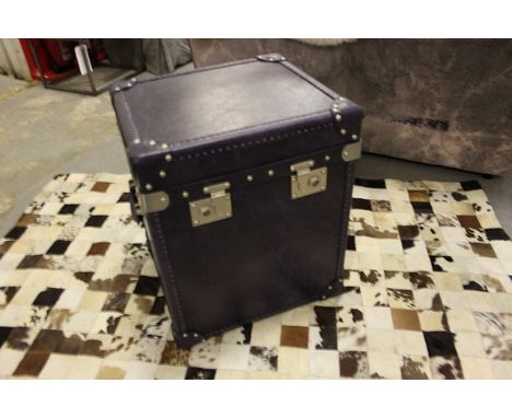 Oxford Student Trunk Library Blue 49.5 X 45 X 57.5cm  The University Of Oxford Student Trunk Range Has Been Designed To Refle