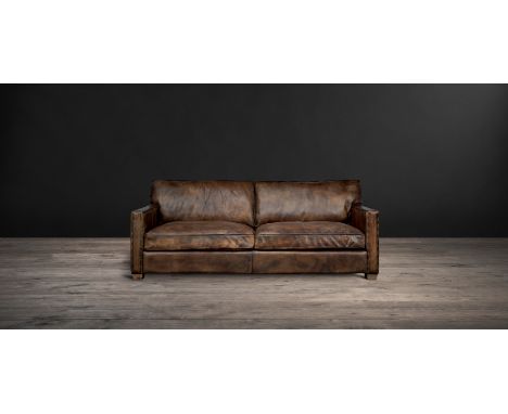 Viscount William Sofa 3 Seater Antique Whisky The Viscount William 3 Seater Sofa Is A Large Piece Of Upholstery In The Range 