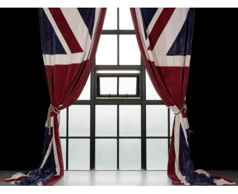 Curtains Vintage Union Jack A Playful Celebration Of The History Of A Natural Ion And Its Pioneering Spirit These Vintage Uni