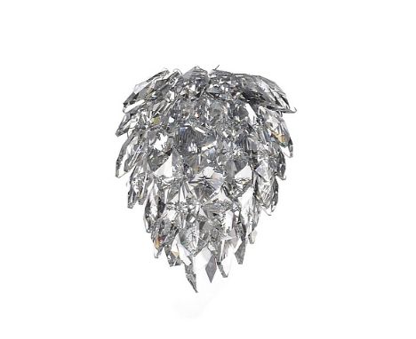 Petals  Sconce Lighting Brilliant(Uk) 20x10x26cm RRP  £ 345