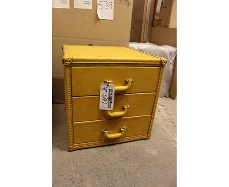 Oxford Student Drawer Trunk Leather Scholar Gold 60 X 60 X 60cm  The University Of Oxford Student Trunk Range Has Been Design