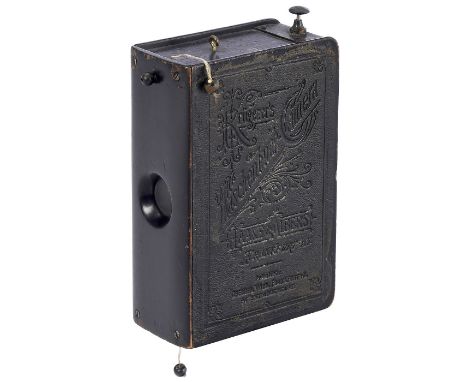 Krügener's Taschenbuch-Camera No. 791, 1888Haake &amp; Albers, Frankfurt. Für Platten 4 x 4 cm (5 Plattenhalter innenliegend)