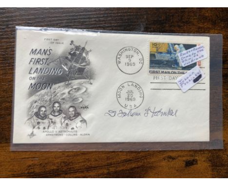 WW2 Von Braun Rocket Scientist Johannes Tschinkel signed US FDC. Good condition. All autographs come with a Certificate of Au
