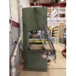 Ascom 20" Vertical Band Saw, s/n 10299 with Extra Blades
