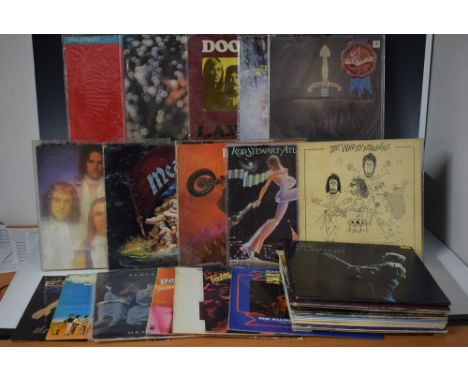 Vinyl Records - Lps, The Doors, L A Woman, first pressing, sepia inner;; Pink Floyd, Obscured by clouds;  others The Who, Bla