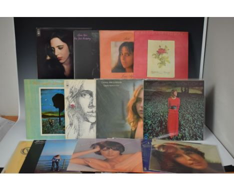 Vinyl Records - 12" L.P.s: Laura Nyro - Eli and the Thirteenth Confession (label variation), New York Tendaberry, Nested, The
