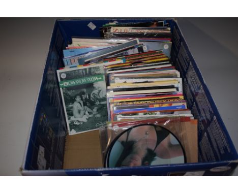 Vinyl Records - 7" singles, Picture discs etc, mostly 1980s,  Pop, Disco, Soul, Blues, Punk, Heavy Metal, Rock etc inc Sex Pi