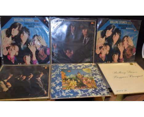 The Rolling Stones - The Rolling Stones, 1964 mono LK 4605; Their Satanic Majesties Request, stereo, TXS 103;  Beggars Banque