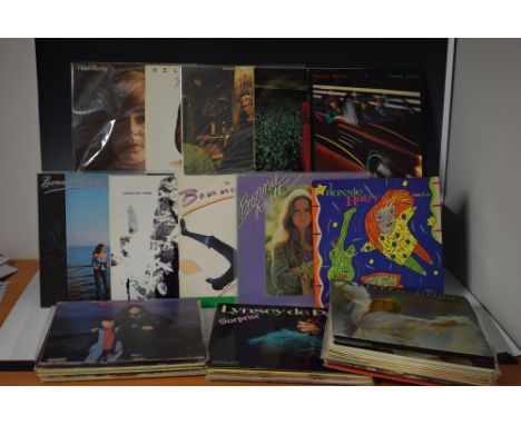 Vinyl Records - 12" L.P.s: Helen Reddy - I am Woman, Free & Easy, I Don't Know How to Love Him; Bonnie Raitt - Bonnie Raitt, 