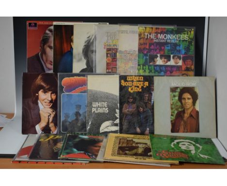 Vinyl Records - 12" L.P.s : Adam Faith - Adam, From Adam with love, I Survive; The Monkees - The Birds, the Bees & the Monkee
