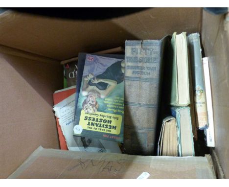 Quantity of assorted vintage fiction