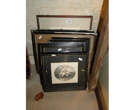 Hogarth engravings & various prints