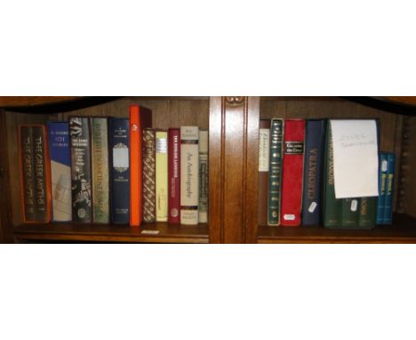 Interesting Shelf of Folio Society Historical & Literature books