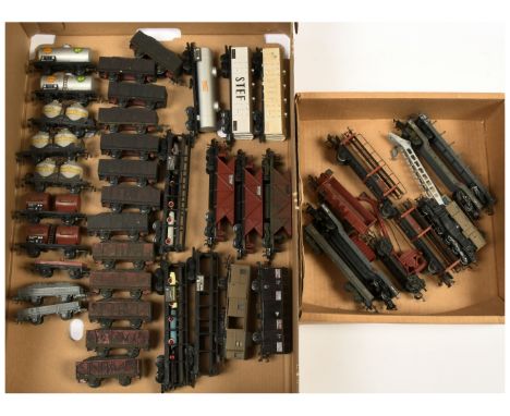 Jouef HO 'Playcraft' and Similar - Group of UK and European outline wagons. Conditions: Fair to Good,