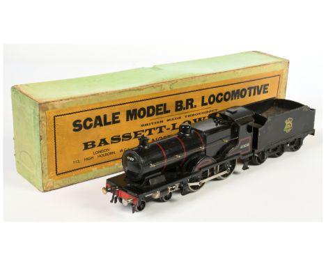 Bassett Lowke O Gauge Ref 5312/0 Post-War 3-Rail Electric BR Black 4-4-0 Compound No. 41190. Conditions are Locomotive is in 