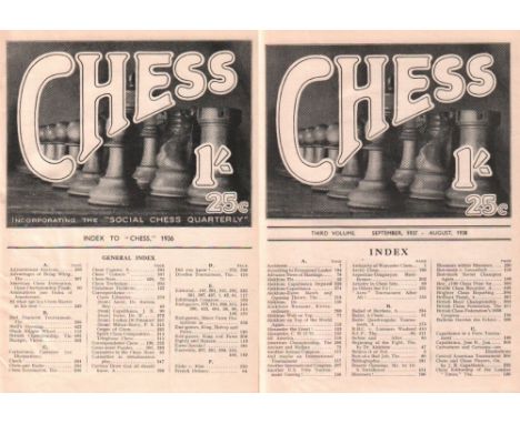 Chess. Incorporating the Social Chess Quarterly and the Canadian Chessner. Edited by Baruch H. Wood. Volume 3, No. 25 (Sept. 