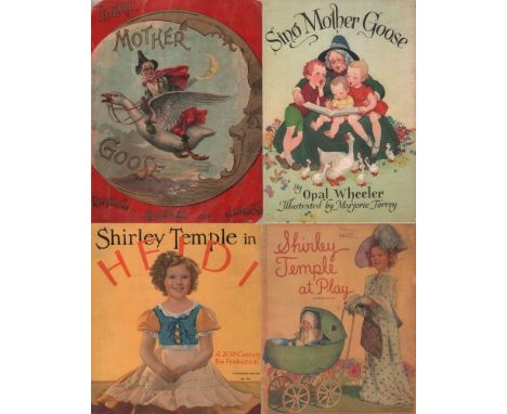 Kinderbuch. Ideal Mother Goose. Bilderbuch. New York, Mc.Loughlin Bros. um 1898. 4°. Mit illustriertem Titel und Textabbildun